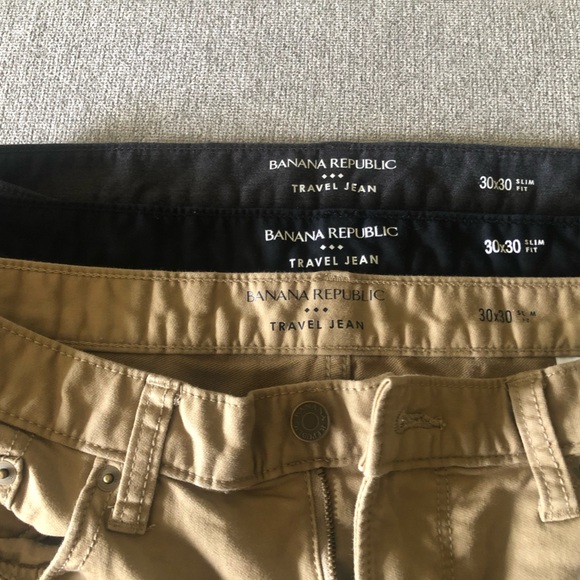 3 pairs of Mens Travel Jean from Banana Republic - Picture 3 of 4